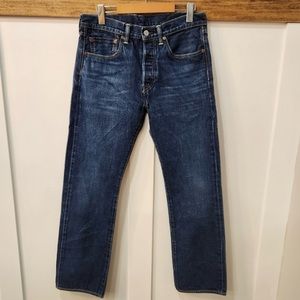 Levi's 501 White Oak Cone Selvedge Made in USA Denim Mens Size W30 L31
